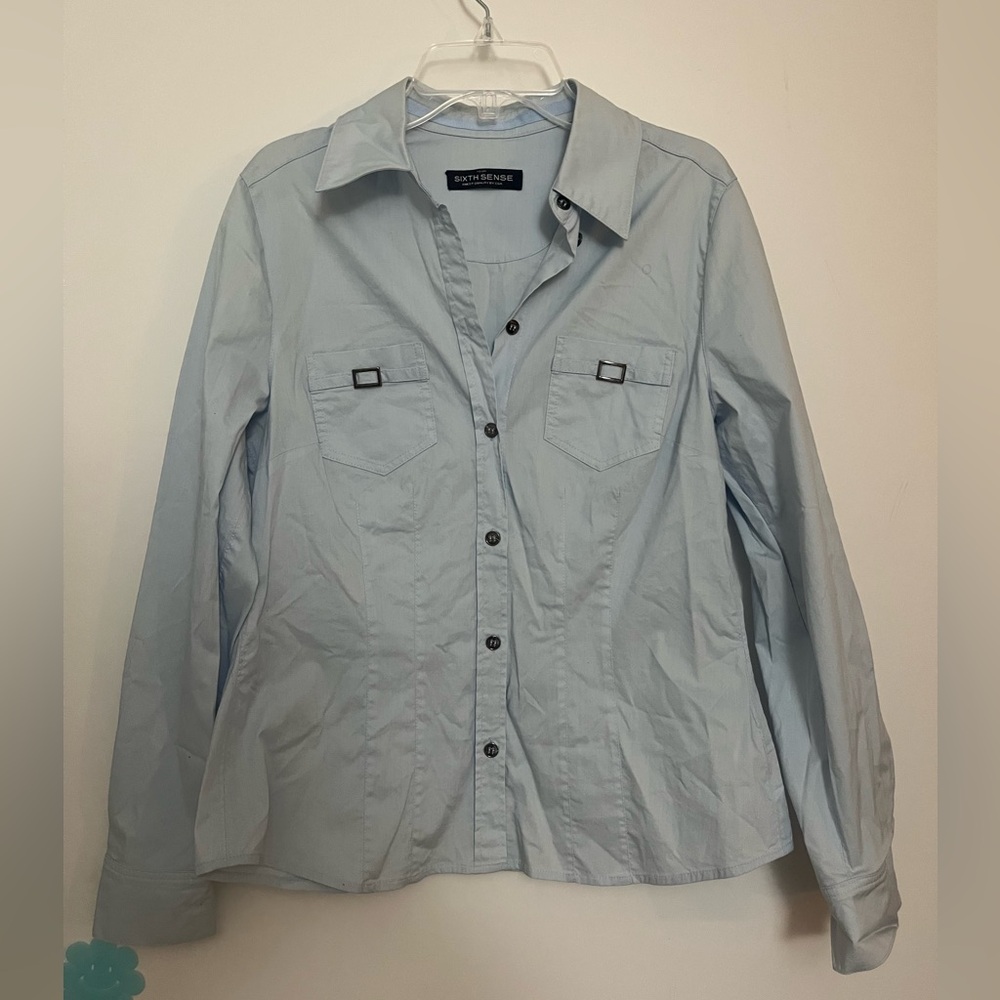 Sixth Sense long sleeve women’s top (size: 6/medium)